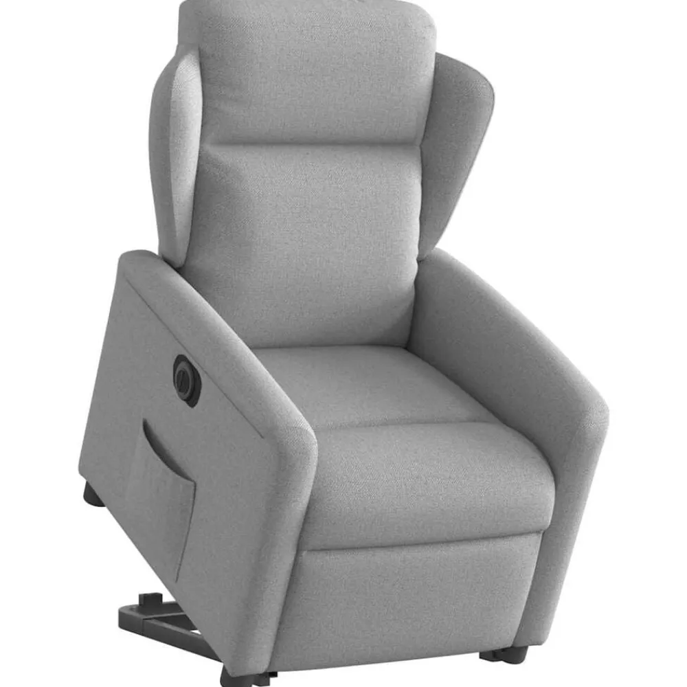 vidaXL Fauteuil inclinable électrique tissu