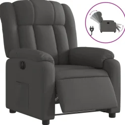 vidaXL Fauteuil inclinable électrique Tissu