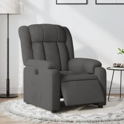 vidaXL Fauteuil inclinable électrique Tissu
