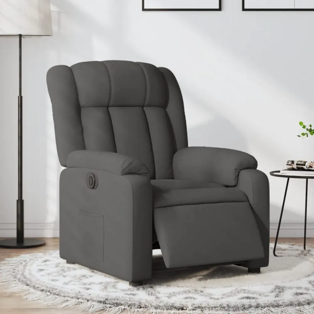vidaXL Fauteuil inclinable électrique Tissu