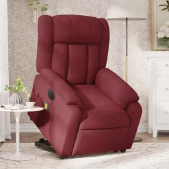 vidaXL Fauteuil inclinable de massage électrique Tissu