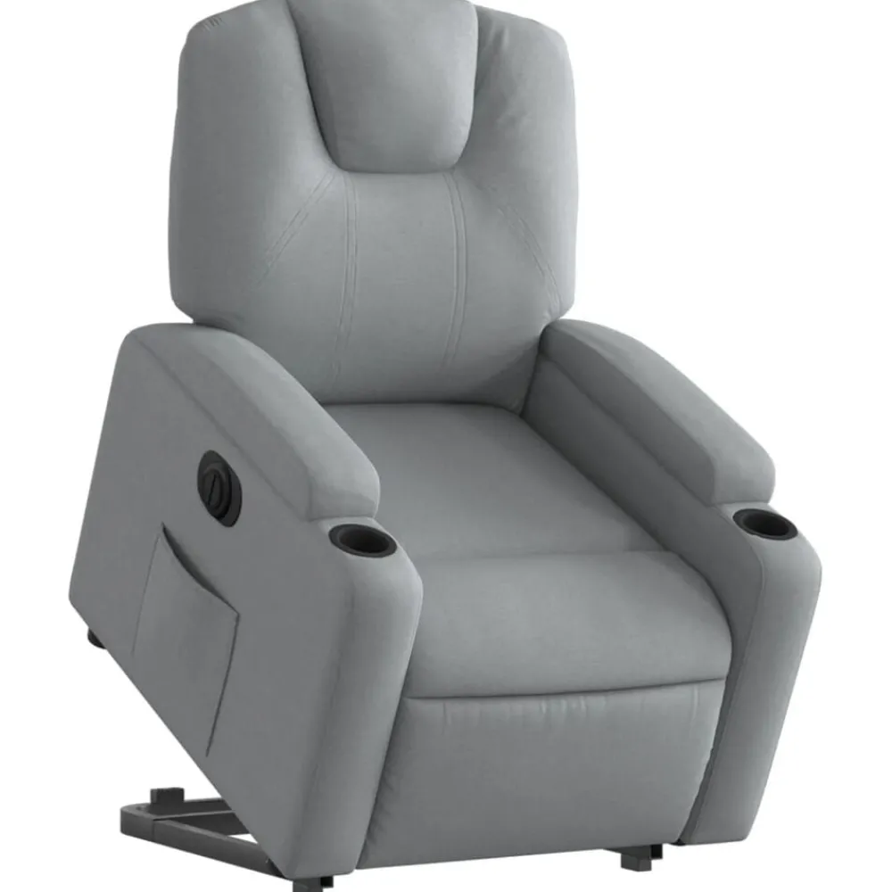 vidaXL Fauteuil inclinable électrique tissu