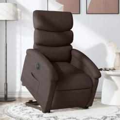 vidaXL Fauteuil inclinable électrique tissu