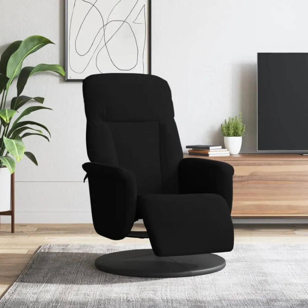 vidaXL Fauteuil inclinable avec repose-pied velours