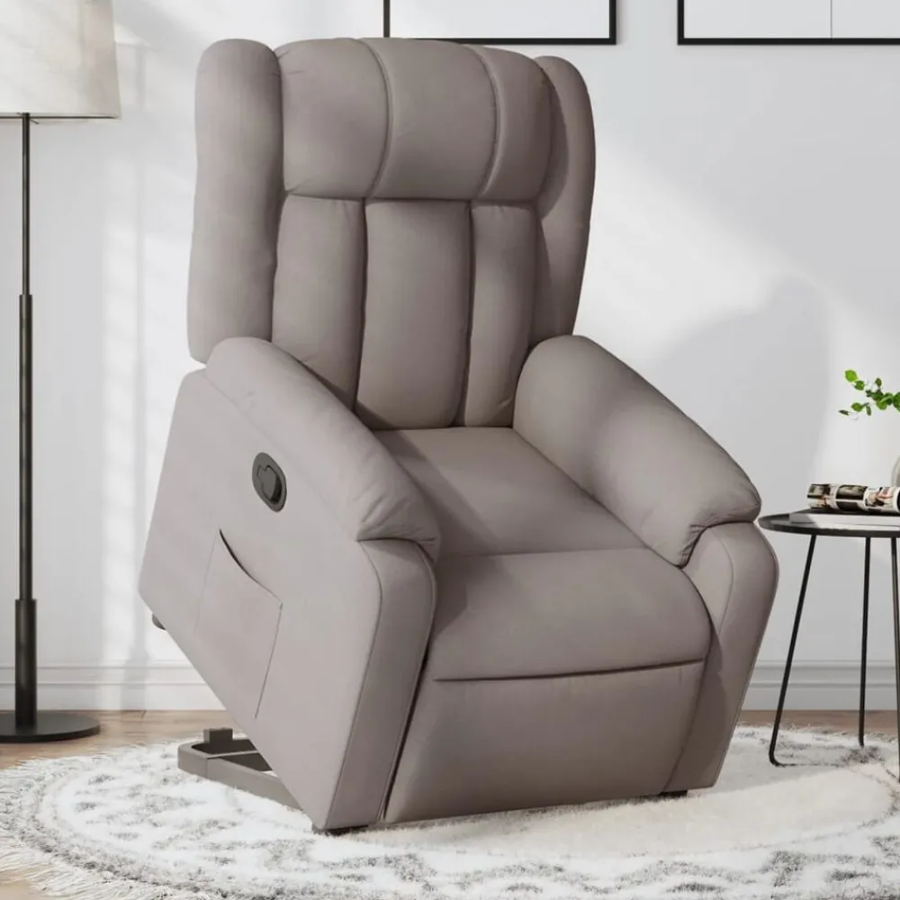 vidaXL Fauteuil inclinable tissu