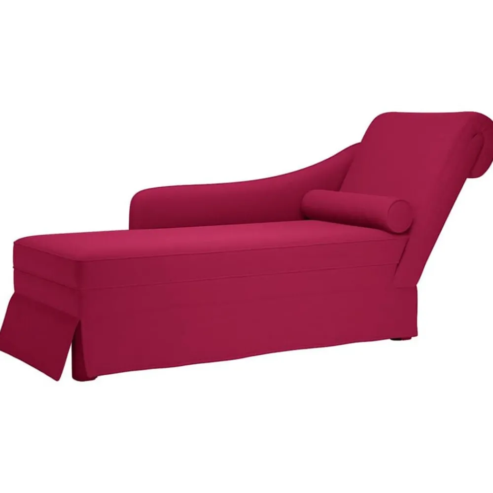 vidaXL Fauteuil long avec traversin et accoudoir droit
