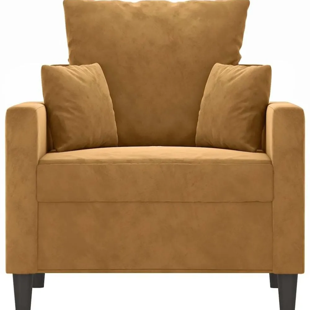 vidaXL Fauteuil 60 cm Velours