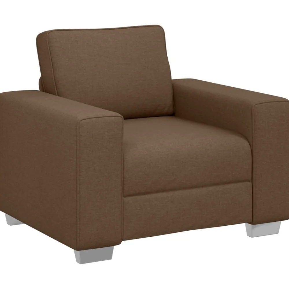 vidaXL Fauteuil 100 cm tissu