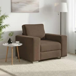 vidaXL Fauteuil 100 cm tissu