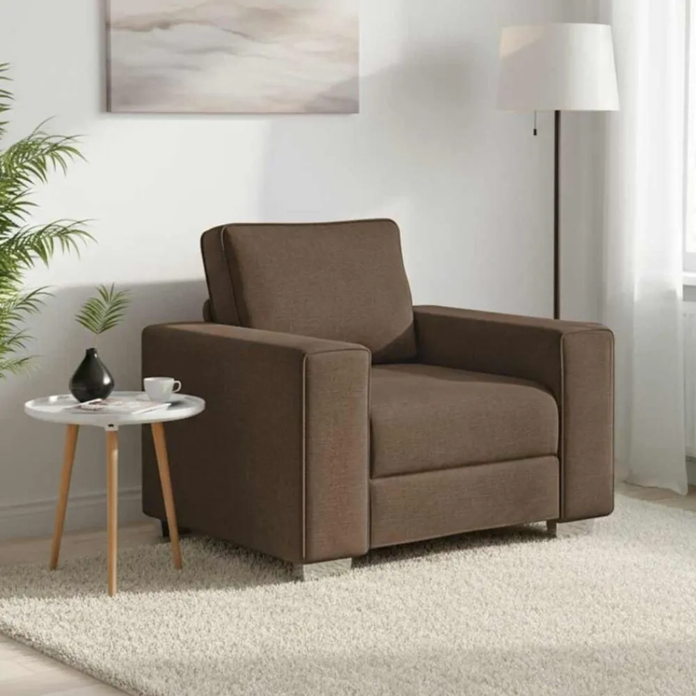 vidaXL Fauteuil 100 cm tissu