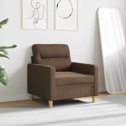 vidaXL Fauteuil 60 cm Tissu