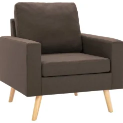 vidaXL Fauteuil tissu
