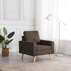 vidaXL Fauteuil tissu