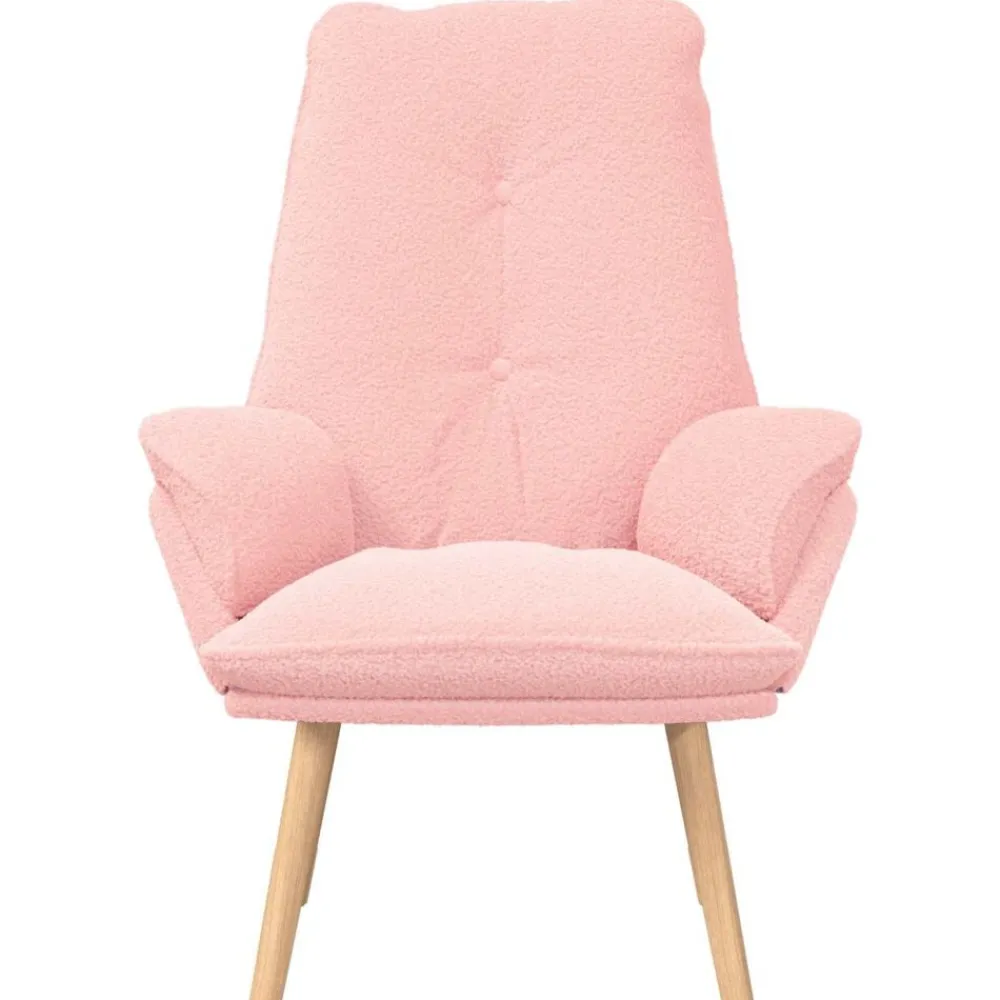 vidaXL fauteuil 69 x 74 x 93 cm Tissu Sherpa