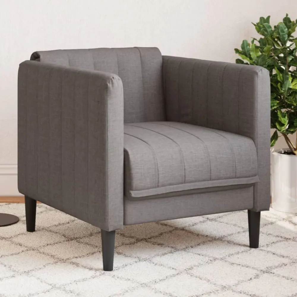 vidaXL Fauteuil tissu