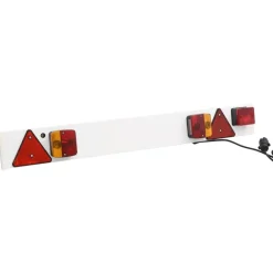 Pièces Détachées Pour Véhicules-vidaXL Feu de remorque Rouge 115x7x14 cm 12V ampoule classique