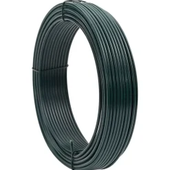 Clôtures & Barrières-vidaXL Fil de clôture Vert PVC 80 m