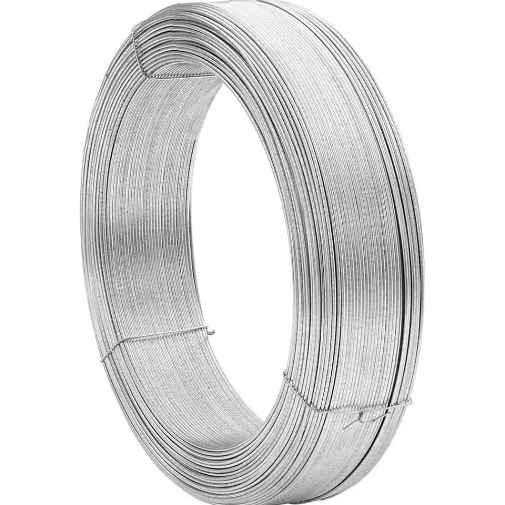 Clôtures & Barrières-vidaXL Fil de liaison de clôture 250 m 1,4 mm Acier