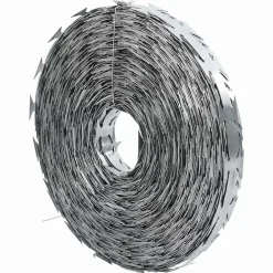 vidaXL Fil rasoir Argenté 5000 x 1,9 cm Acier galvanisé