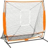 vidaXL Filet d'entraînement baseball multisport Noir 174x76x158,5 cm