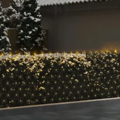 vidaXL Filet lumineux de Noël 3x2 m 204 LED Int/extérieur