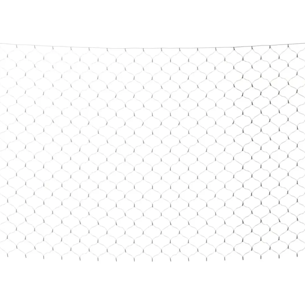 Luminaires-vidaXL Filet lumineux de Noël 3x2 m 204 LED Int/extérieur Blanc froid