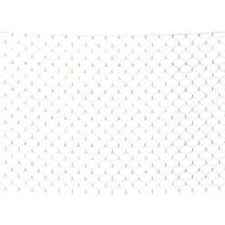 Luminaires-vidaXL Filet lumineux de Noël 3x2 m 204 LED Intérieur/extérieur coloré