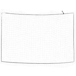 Pièces Détachées Pour Véhicules-vidaXL Filet pour remorque avec corde élastique 3,5x2,5 m PP Blanc