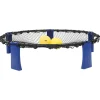 Jouets-vidaXL Filet rond lot de 3 balles et pompe supplémentaire Ø90x20 cm
