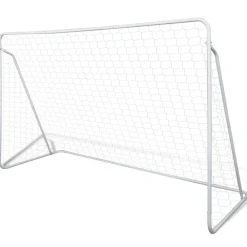 vidaXL Filets de but de football Acier 2 pcs 240x90x150 cm
