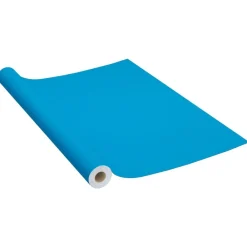 Décorations-vidaXL Film autoadhésif pour meubles 500x90 cm PVC Azuré