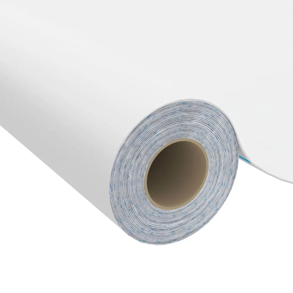 Décorations-vidaXL Film autoadhésif pour meubles 500x90 cm PVC Blanc