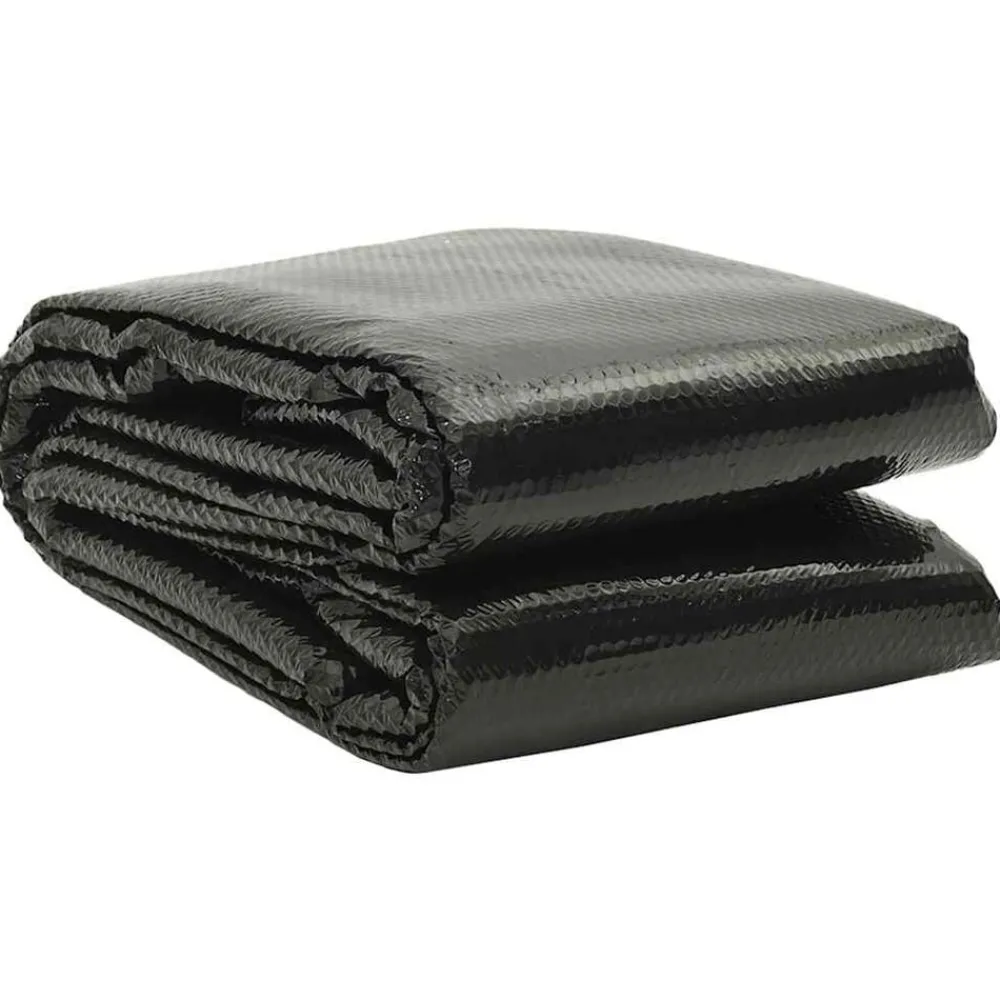 Piscine & Spa-vidaXL Film solaire de piscine PE rectangulaire flottant 10x5 m Noir
