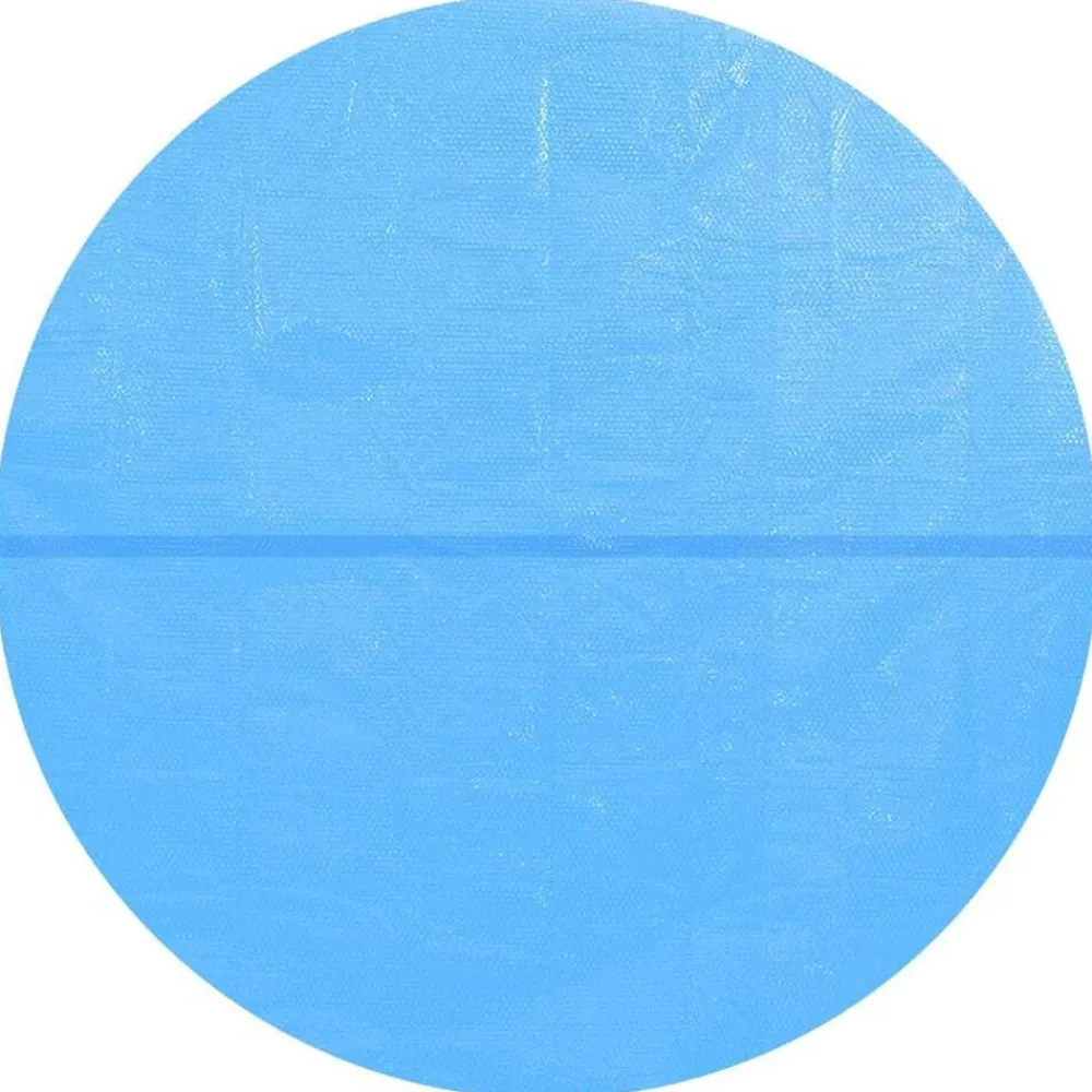 Piscine & Spa-vidaXL Film solaire de piscine ronde PE 250 cm Bleu