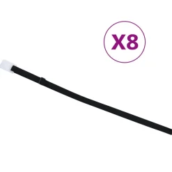 Piscine & Spa-vidaXL Fixations de rouleau de couverture de piscine 8 pcs 1,8 m
