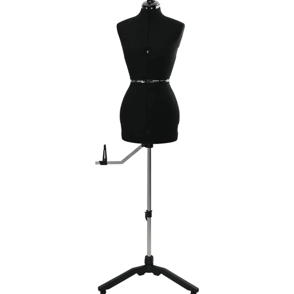 Arts & Loisirs-vidaXL Forme de Robe Ajustable Féminine s Velours Noir