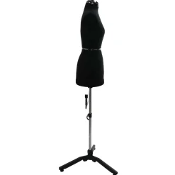 Arts & Loisirs-vidaXL Forme de Robe Ajustable Féminine s Velours Noir