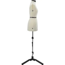 vidaXL Forme de Robe Ajustable Féminine Crème s Velours
