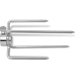 vidaXL Fourchettes de broche 2 pcs Acier