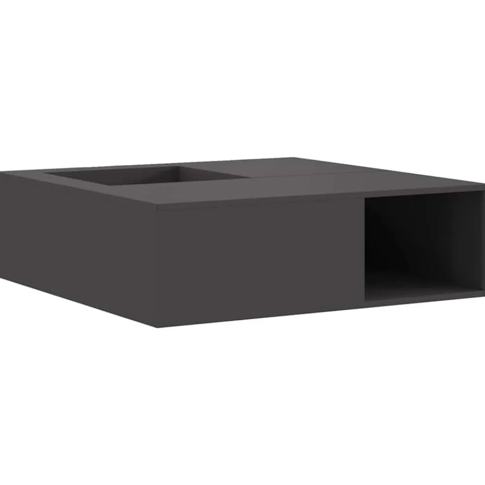Cheminées-vidaXL Foyer de cheminée Noir 100 x 100 x 30 cm Acier Acier laminé à froid/noir