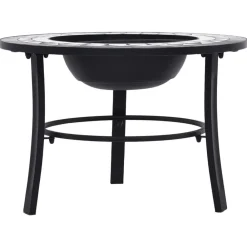 vidaXL Foyer mosaïque 68 cm Céramique