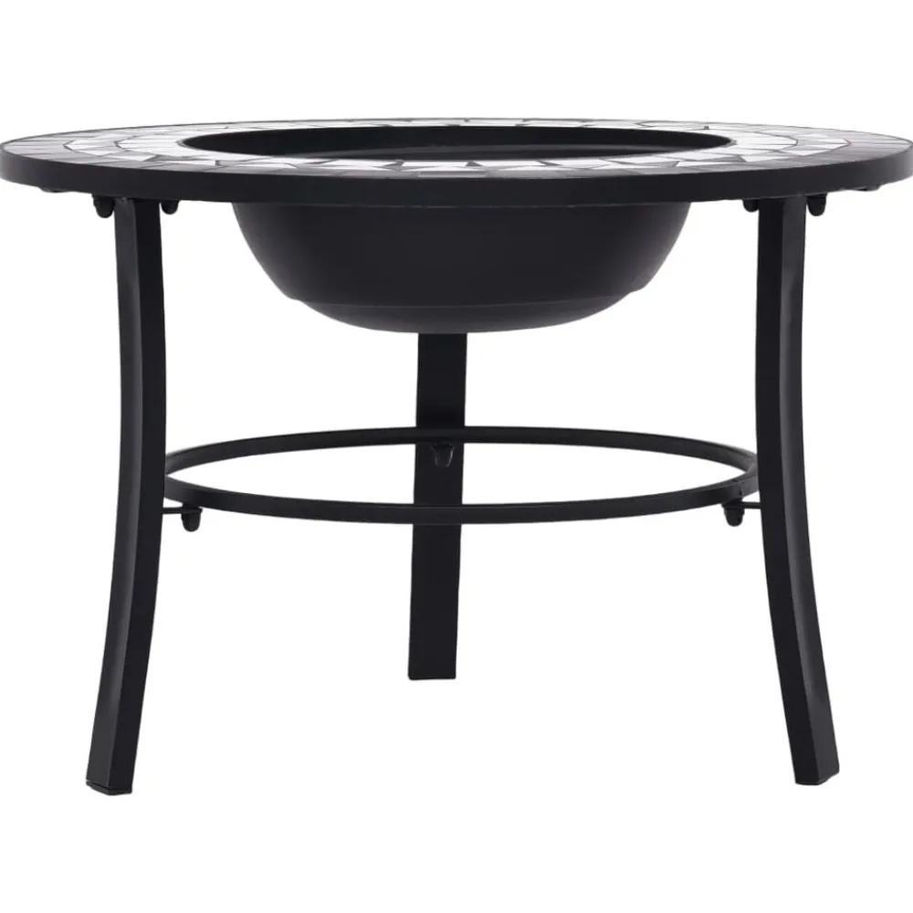 vidaXL Foyer mosaïque 68 cm Céramique