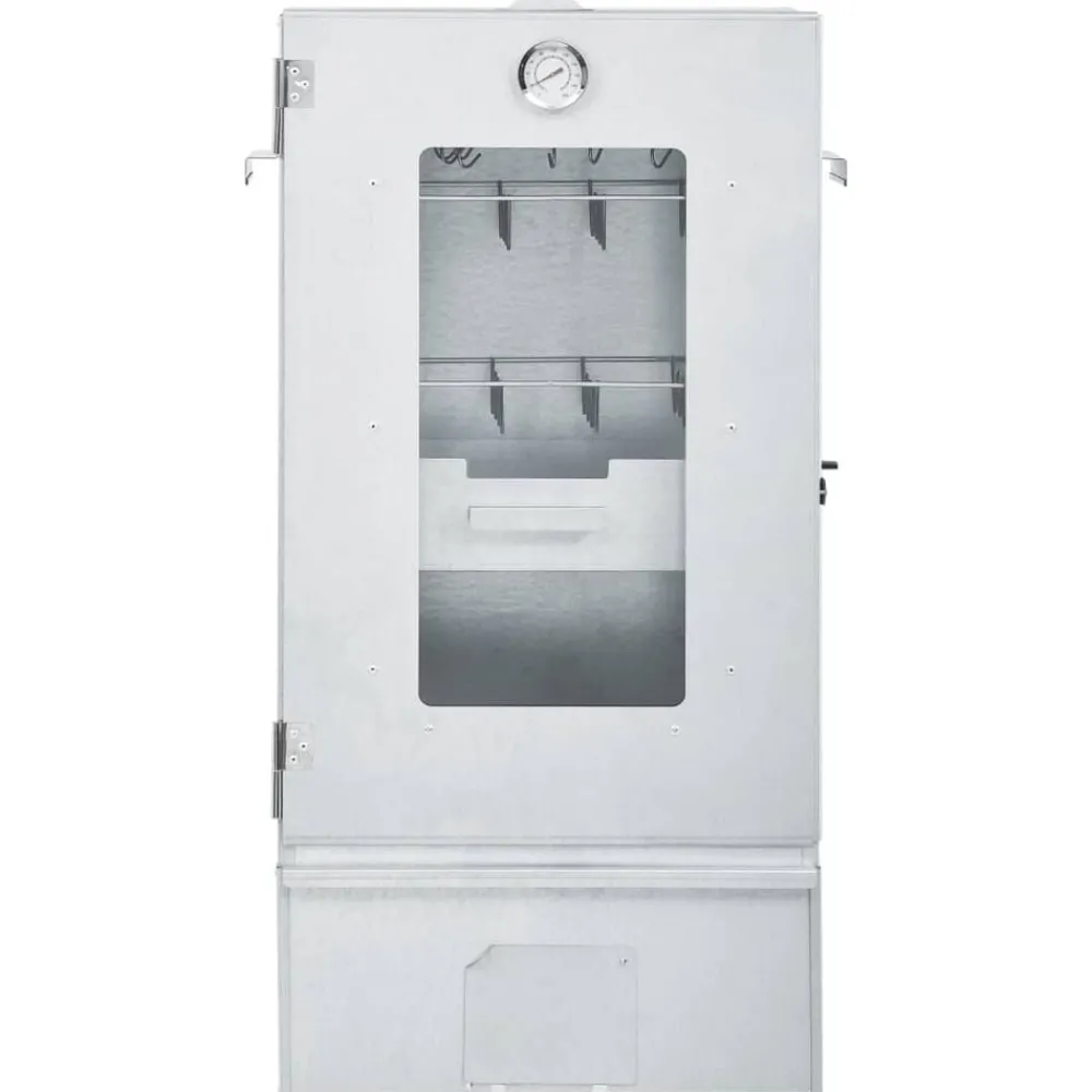 vidaXL Fumoir de four à BBQ avec 1 kg de copeaux de bois 44,5x29x83 cm