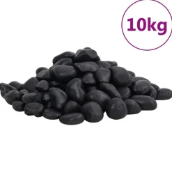 vidaXL Galets polis 10 kg 2-5 cm