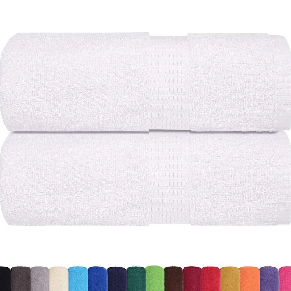 vidaXL Gants de toilette FROGN 2 pcs 15x21 cm 360 g/m²