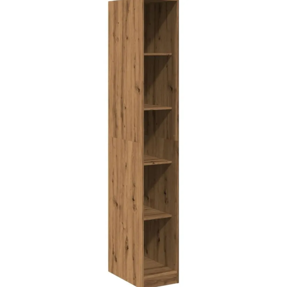 Armoires & Meubles De Rangement-vidaXL Garde-robe chêne artisanal 30x50x200 cm bois d'ingénierie chêne artisanal