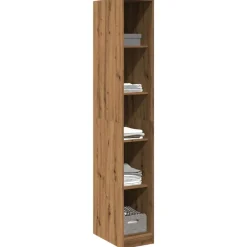 Armoires & Meubles De Rangement-vidaXL Garde-robe chêne artisanal 30x50x200 cm bois d'ingénierie chêne artisanal