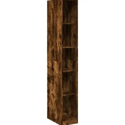 Armoires & Meubles De Rangement-vidaXL Garde-robe chêne fumé 30x50x200 cm bois d'ingénierie Chêne fumé