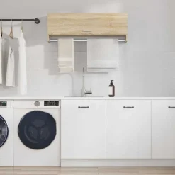 vidaXL Garde-robe chêne sonoma 100x32,5x35 cm bois d'ingénierie