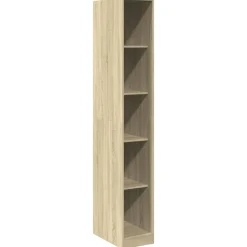 Armoires & Meubles De Rangement-vidaXL Garde-robe chêne sonoma 30x50x200 cm bois d'ingénierie Chêne sonoma